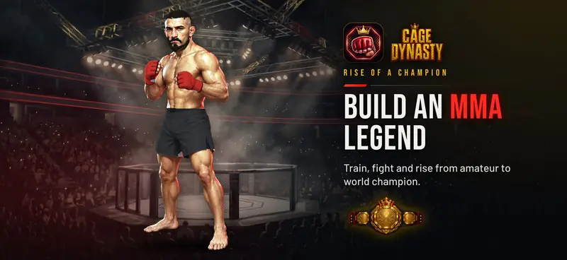 Cage Dynasty ekran görüntüsü: Bir MMA efsanesi yarat