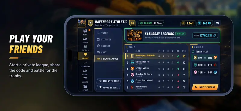 Club Dynasty ekran görüntüsü: Arkadaşlarınla oyna
